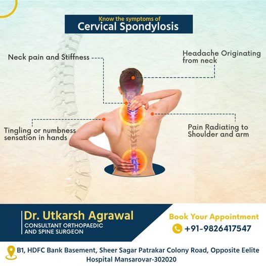 Know the Symptoms of Cervical Spondylosis