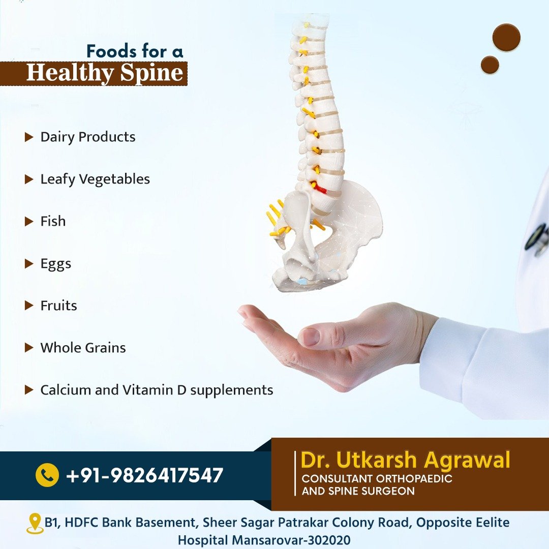 Best Foods for Spine Health – Expert Guide by Spine Specialist